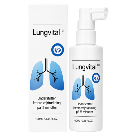Lungvital™-spray | Fjern op til 97 % af slimen på 3 dage!