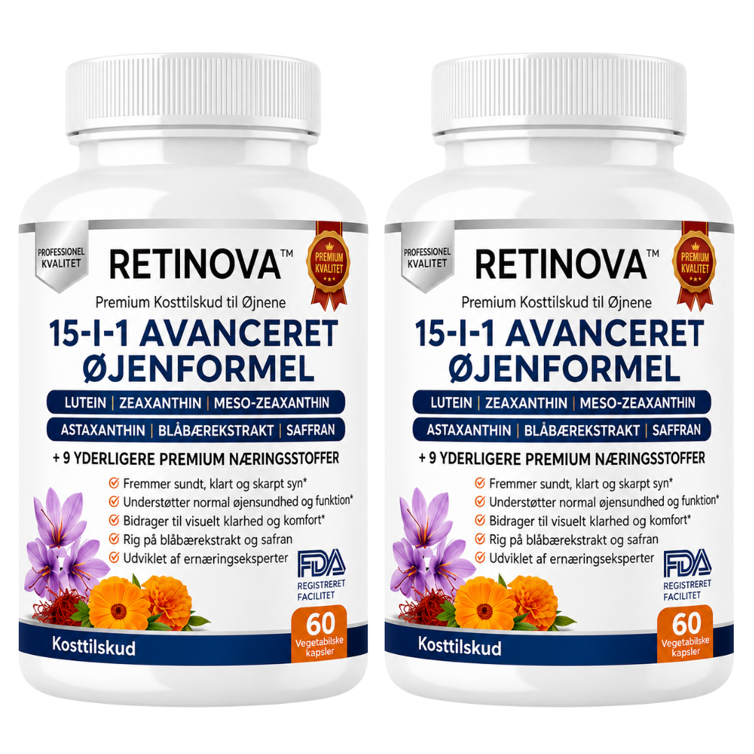 Retinova™ | 15-i-1 avanceret øjenformel