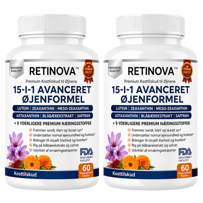 Retinova™ | 15-i-1 avanceret øjenformel