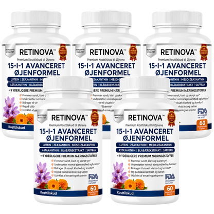Retinova™ | 15-i-1 avanceret øjenformel