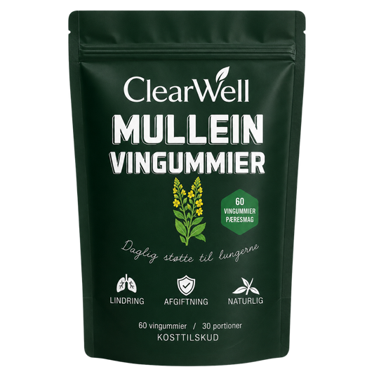 ClearWell™ Løsn fastsiddende slim, og genvind en lettere vejrtrækning på kun 7 dage!