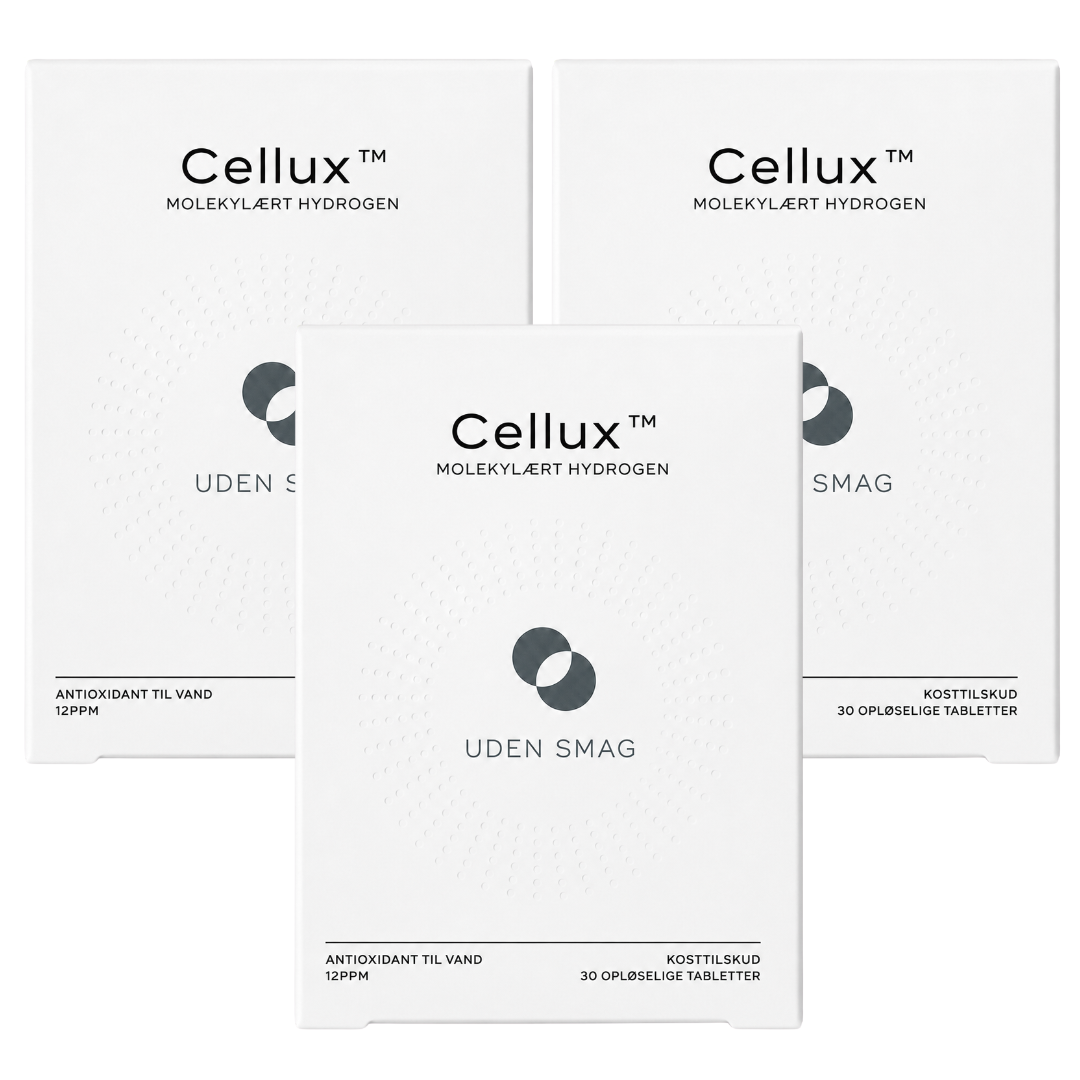 Cellux™ Støt dine celler indefra. Genfind den energi, dine prøver ikke kan måle.