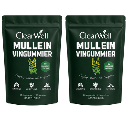 ClearWell™ Løsn fastsiddende slim, og genvind en lettere vejrtrækning på kun 7 dage!