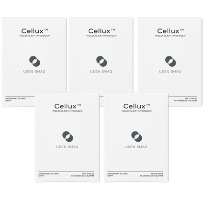 Cellux™ Støt dine celler indefra. Genfind den energi, dine prøver ikke kan måle.