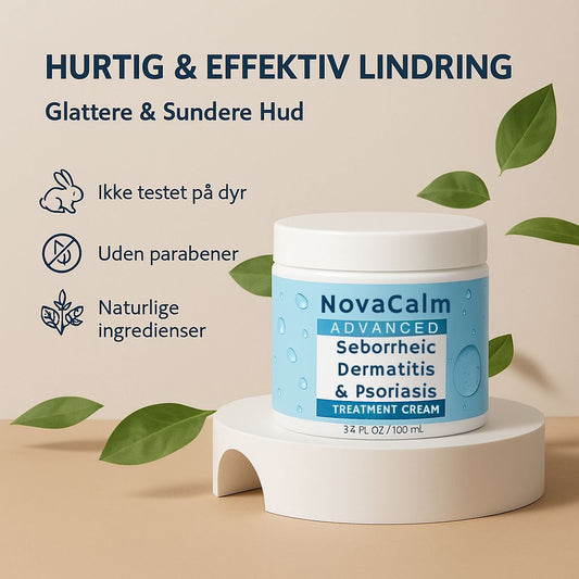 NovaCalm™ – Naturlig lindring for kløende, rød og sensitiv hud