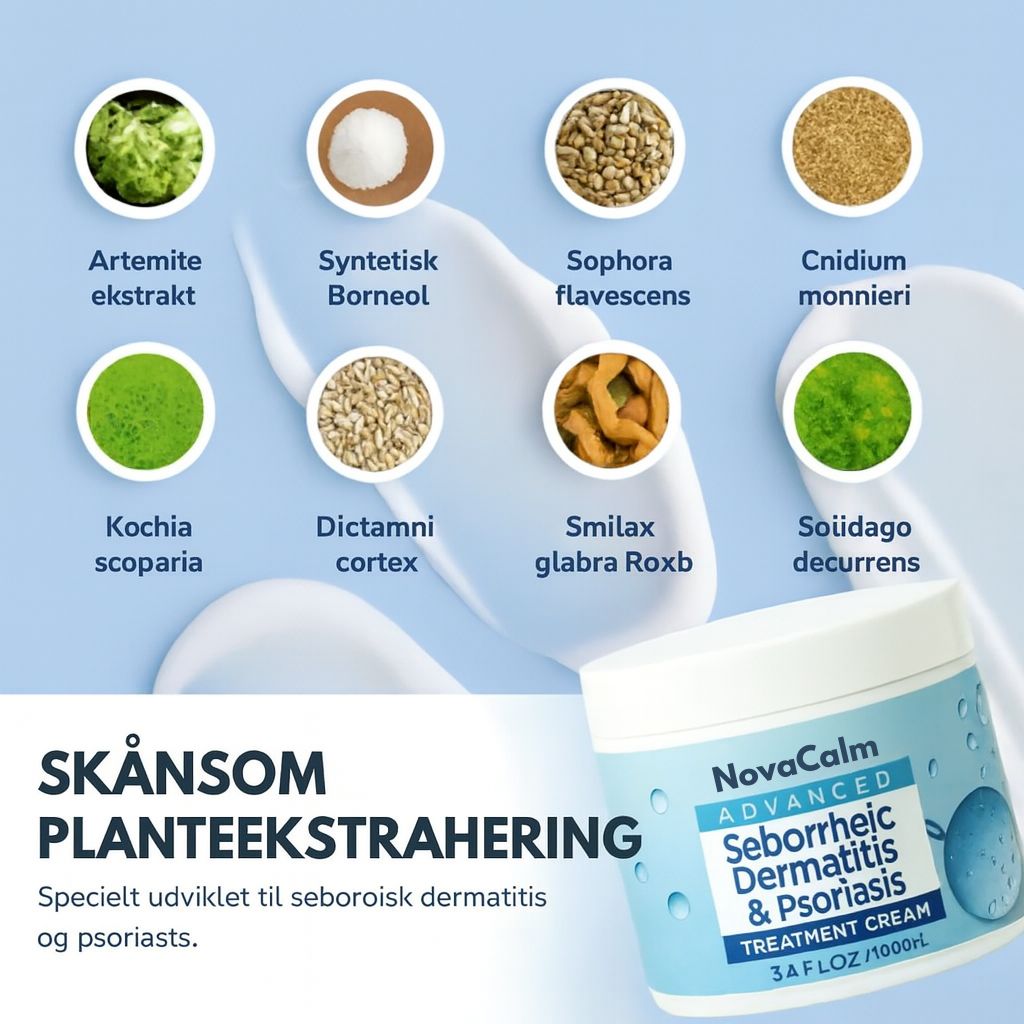 NovaCalm™ – Naturlig lindring for kløende, rød og sensitiv hud