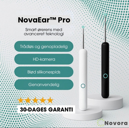 NovaEar™ Pro – Smart ørenrenser med indbygget HD-kamera, Bluetooth og WiFi