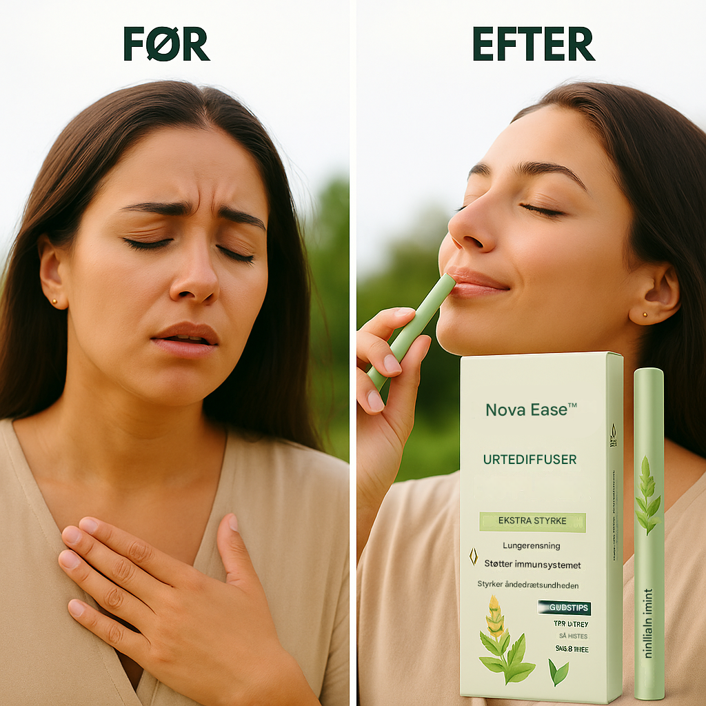 NovaEase™ – Naturlig, ren og giftfri støtte