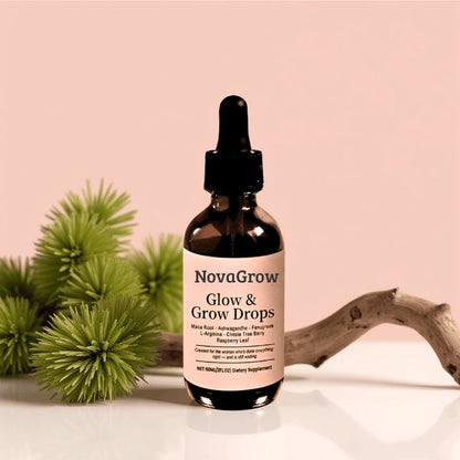 NovaGrow™ | Naturlige fertilitetsdråber til kvinder – Balance, ro & fornyet håb