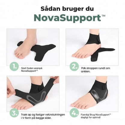 NovaSupport™ | Avanceret Fodstøtte – Øjeblikkelig Lindring & Langvarig Komfort
