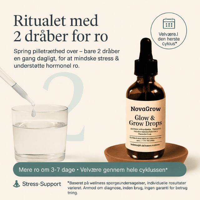 NovaGrow™ | Naturlige fertilitetsdråber til kvinder – Balance, ro & fornyet håb
