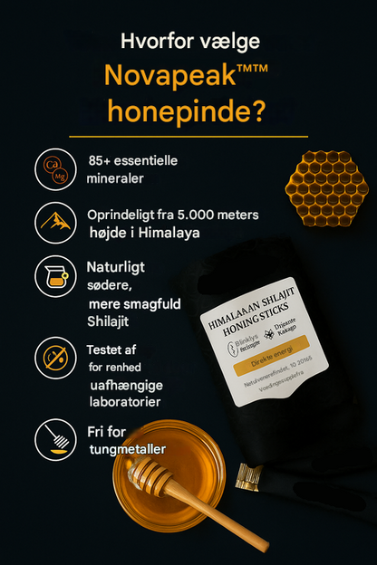 Novapeak™ – direkte energiboost, kort og kraftfuld.