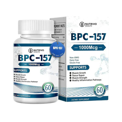 Nutrivo Health™ BPC-157 | Hurtig restitution for muskler, led og tarmhelse