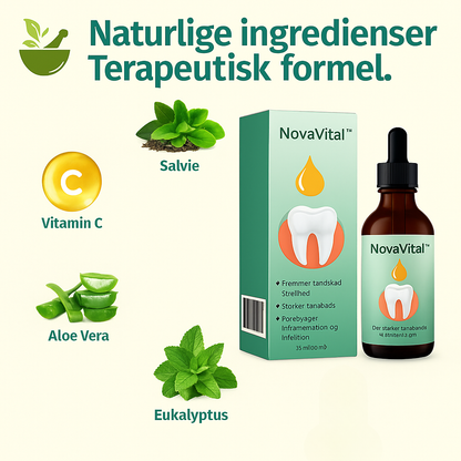 NovaVital™ – Sundt tandkød. Smertefrit liv.