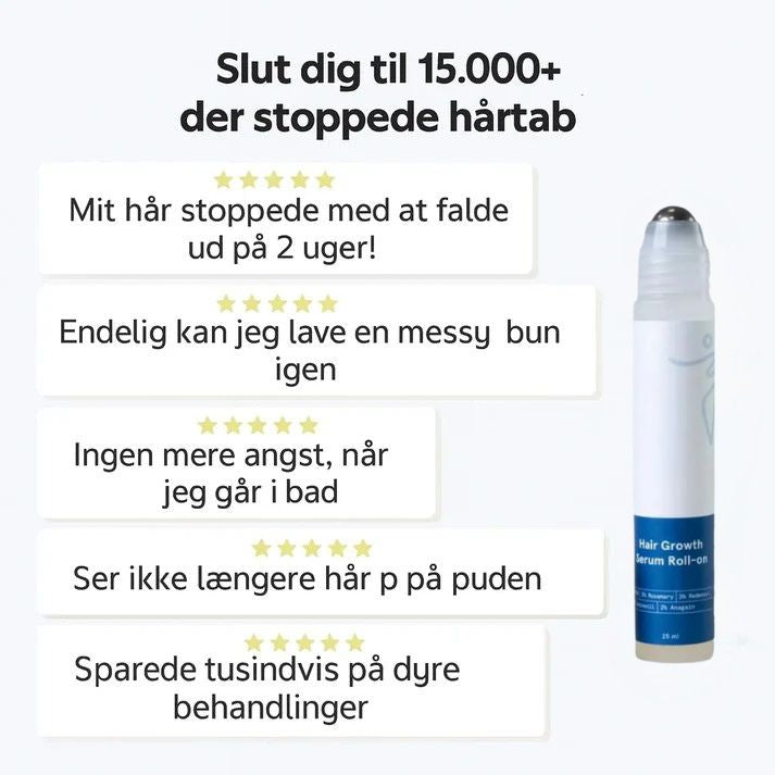 Novora Hairflow™ | Genskab din Selvtillid med Fyldigere, Stærkere Hår