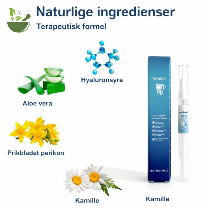 Tandreparationsgel™ | Giv Dit Tandkød Styrke & Ro Igen
