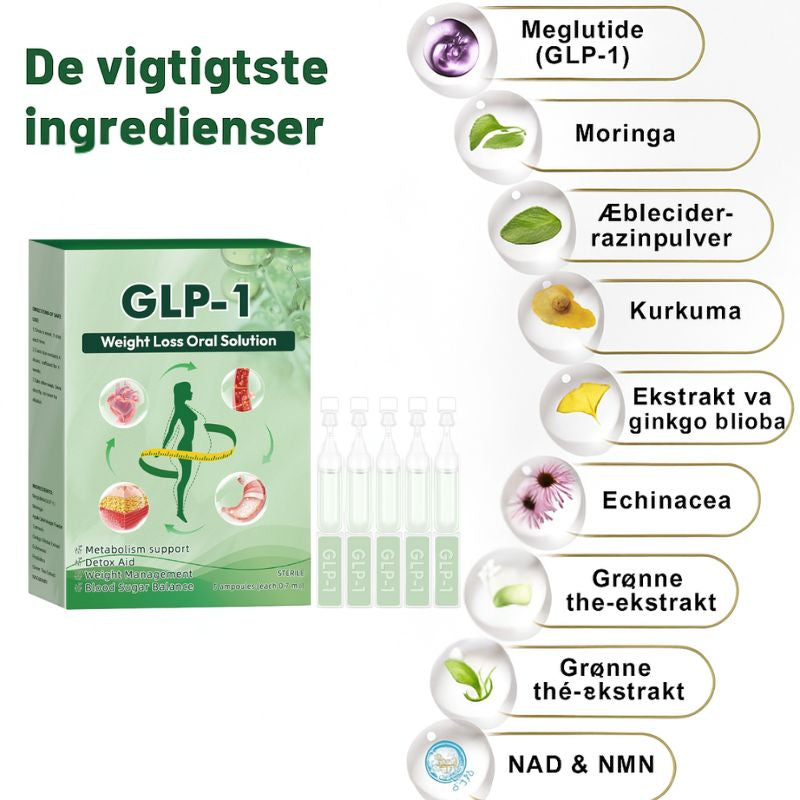 Trimora™ | GLP-1 + NAD+ Oral Formel til Ægte Fedtforbrænding og Selvtillid