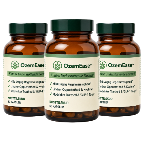 OzemEase™ | Sig farvel til svovlbøvser, forstoppelse og GLP-1-tåge på bare 48 timer!