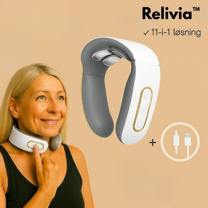 Relivia™ | Slip spændinger i nakken og føl dig let igen