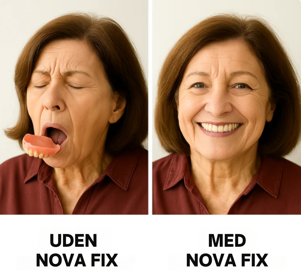 Nova Fix™ | Få dit gebis til at sidde 100% fast i op til 7 dage