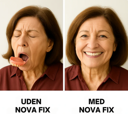 Nova Fix™ | Få dit gebis til at sidde 100% fast i op til 7 dage