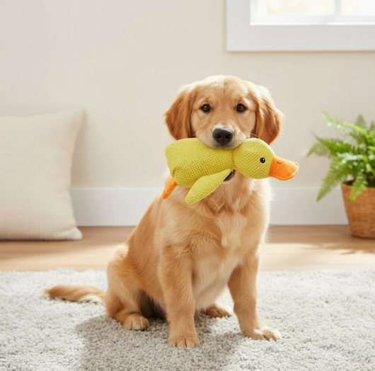 NovaDuckie™ | Det beroligende krammedyr, der giver din hund ro på få minutter