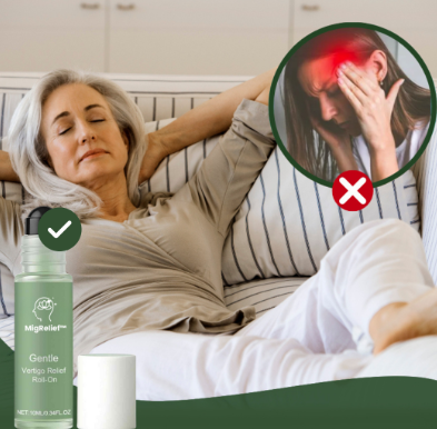 MigRelief™- Roll-On | Lindrer hovedpine med 98 % – på bare 3 minutter