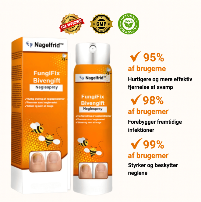 Nagelfrid™ | 99 % af neglesvamp væk på kun 7 dage – få rene, stærke og smukke negle igen