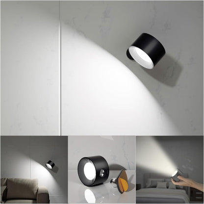 NovaGlow™ - Trådløs opladelig LED-væglampe