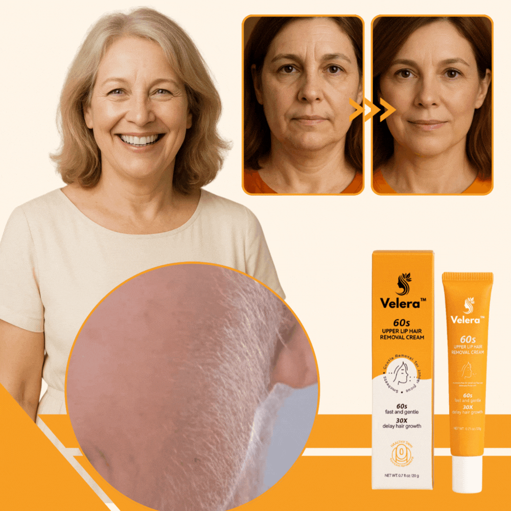 Velera™ | Fjern 97 % af ansigtshåret på bare 4 dage – ingen barbering, voksning eller irritation mere!