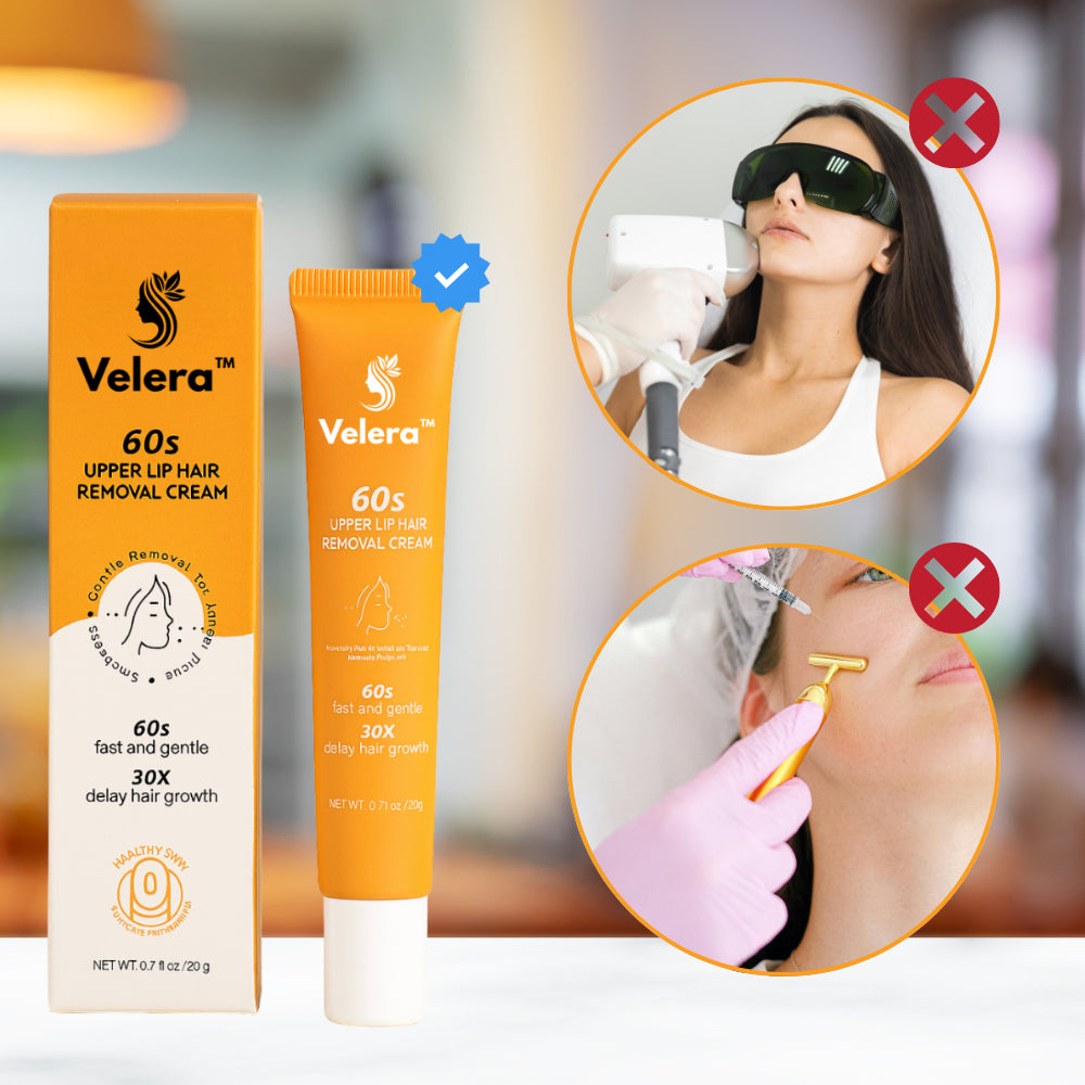 Velera™ | Fjern 97 % af ansigtshåret på bare 4 dage – ingen barbering, voksning eller irritation mere!