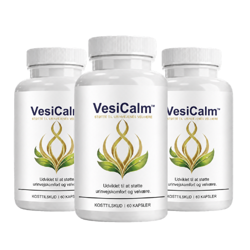 VesiCalm™ Blærestøtte | genopretter fuld blærekontrol på blot 7 dage!