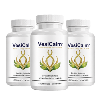 VesiCalm™ Blærestøtte | genopretter fuld blærekontrol på blot 7 dage!