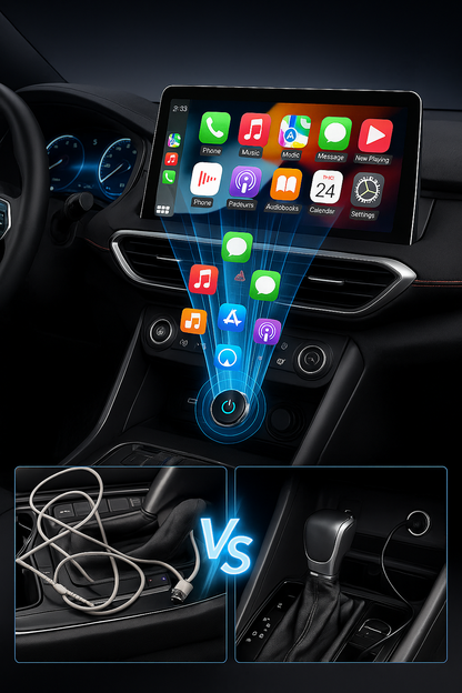 Nova CarPlay™ – Trådløs CarPlay & Android Auto i Én Enhed
