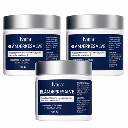 Ivara™ Creme | Mindsker blå mærker og genopbygger fastere hud på 24 timer