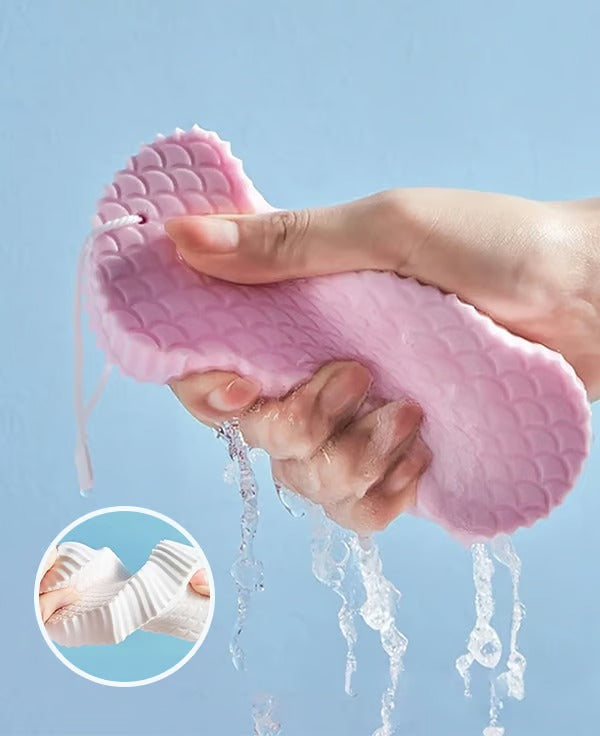 Nova Brush – Eksfolierende Badesvamp (5-pak)