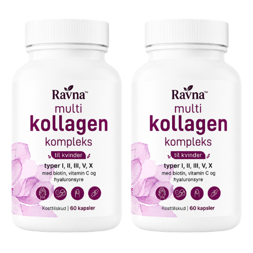 Ravna™ | Multikollagenkompleks 8:1, komplet støtte under Ozempic