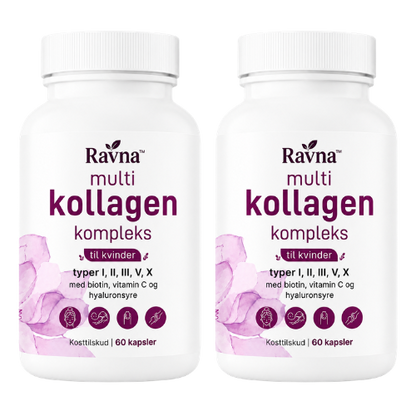 Ravna™ | Multikollagenkompleks 8:1, komplet støtte under Ozempic