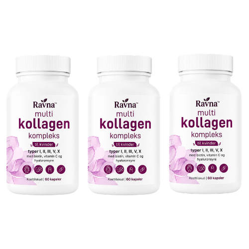 Ravna™ | Multikollagenkompleks 8:1, komplet støtte under Ozempic