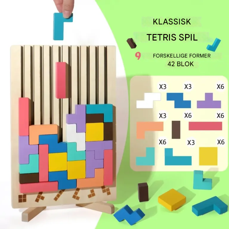 TetrisPlay™ - Sjovt og lærerigt puslespil