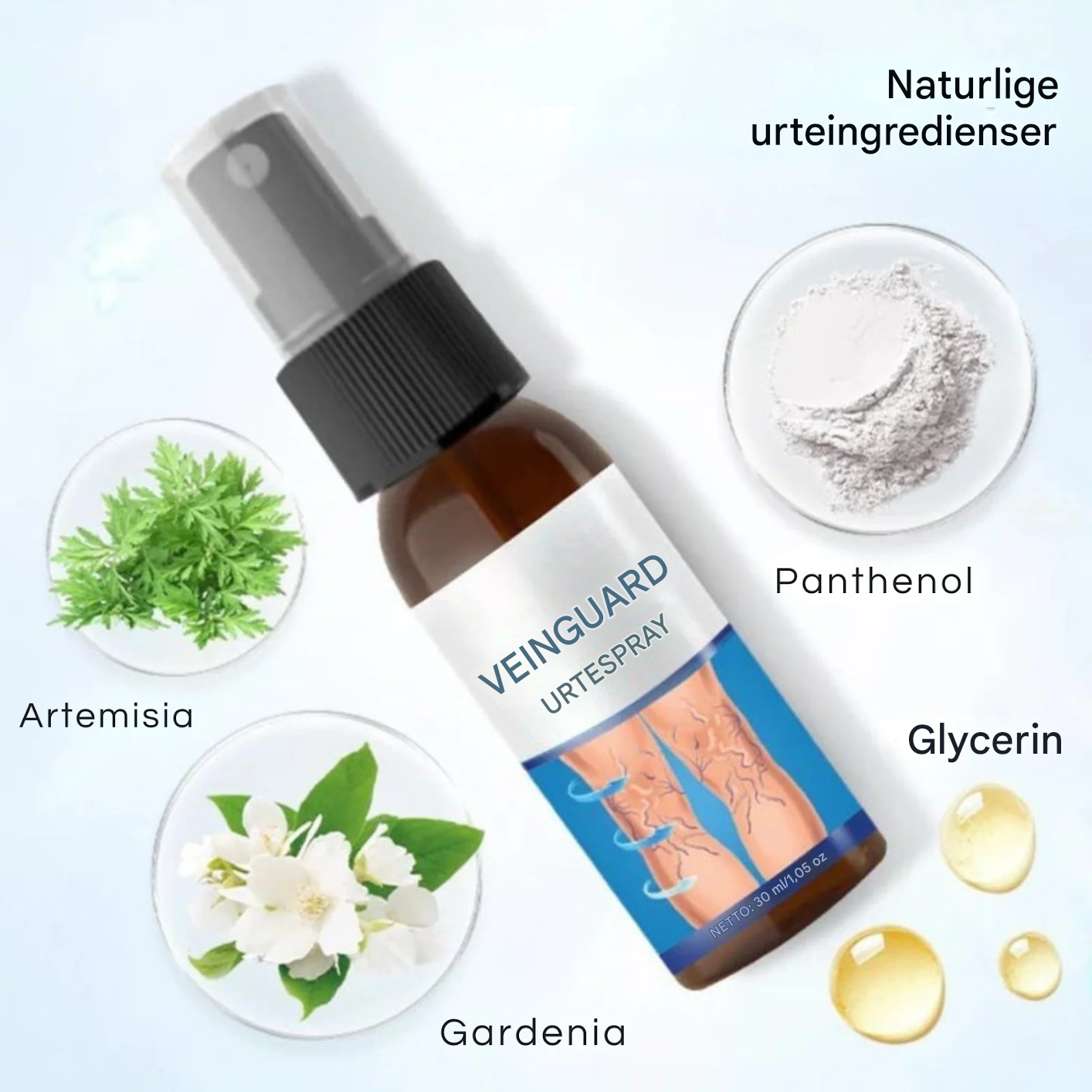 NovaRelief Spray™ Cirkulation & åreknudercreme