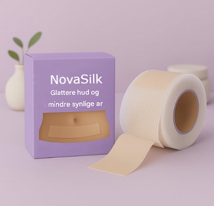 NovaSilk - Glattere hud og mindre synlige ar
