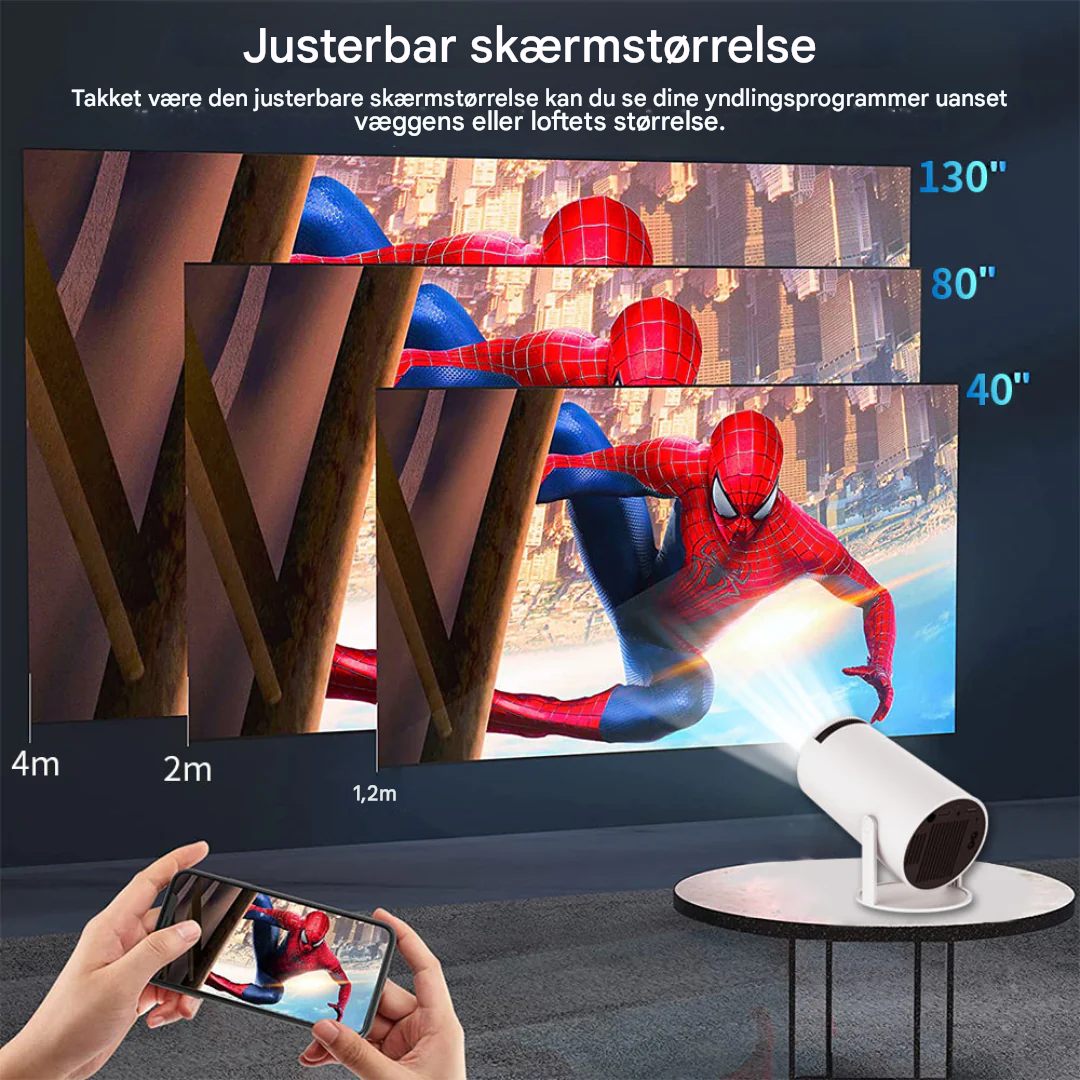 NovaVision™ | Smart HD-projektor – op til 4K HD-opløsning
